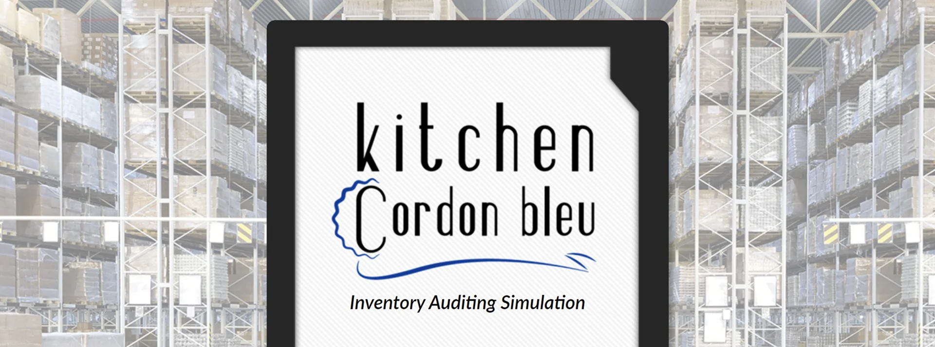 Kitchen Cordon Bleu simulation artwork